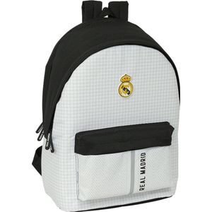 Real Madrid Laptoprugzak 44cm - Rugzak - Rugtas - Wit - Jongens en Meisjes - Real Madrid - Back to School