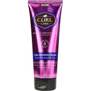 Hask Haarolie Curl Care Curl Defining Cream - Vitamine E - Haarcreme - Voor de perfecte krul