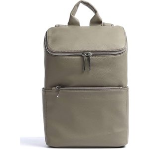 Matt & Nat Backpack Brave Purity | Kleur Mineral | Vegan Leer | Rugzak Dames | Duurzame Productie | 100% Gerecycled