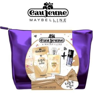 Eau Jeune & Maybelline Geurengeschenkset - Love And Shine - 3 Delig