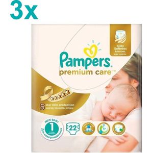 Pampers Premium Care Baby - Maat 1 - 66 Luiers