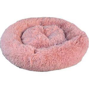 Napzzz Hondenmand Donutmand Fuzzle - Roze 80cm