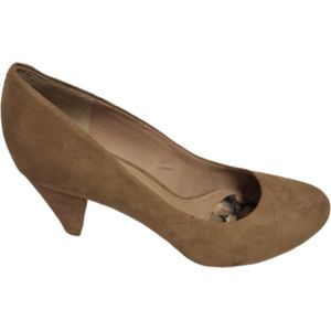 LA STRADA-PUMP-SAND-MICRO SUEDE-SIZE 41