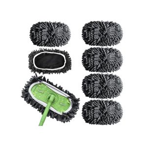 6 stuks voor swiffer vloerdoeken, 6 stuks herbruikbare doekjes voor Swiffer Sweeper Mop, droge vloerdoeken/vochtige vloerdoeken voor Swiffer Sweeper Mop, vloerwisser dweilhoes, voor het reinigen van harde vloeren en houten