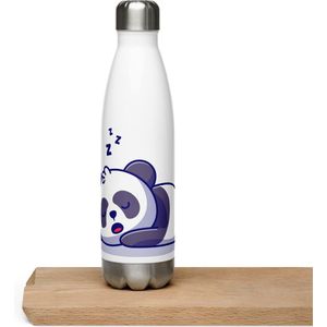 Roestvrij stalen waterfles - Panda - 500ml