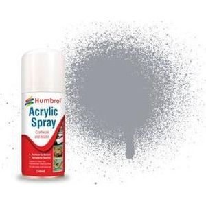 Humbrol #64 Grey - Matt - Acryl spray Verf spuitbus