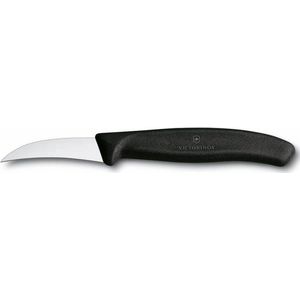 Victorinox Swiss Classic Schilmesje - Zwart - Gebogen - 6cm