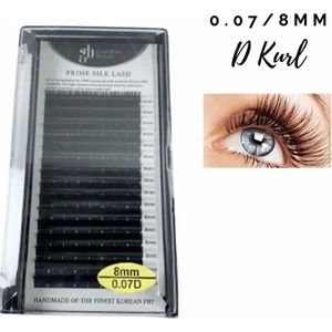 Guardian Beauty Prime Silk Lashes 8mm 0.07 D krul | Wimpers Extensions | Eyelashes | Wimpers |  Wimperextensions