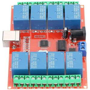 USB-controleschakelaar met 12 kanalen gelijkstroom - 8-kanaals schakelaar met hoge prestaties