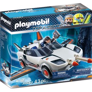 PLAYMOBIL Top Agents Agent P's Super Racer - 71587