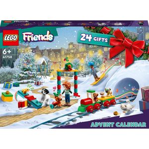 LEGO - Friends adventkalender 2023 Kerst Set met 24 Cadeautjes - 41758
