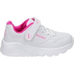 Skecher Uno Lite meisjes sneaker - Wit - Maat 28