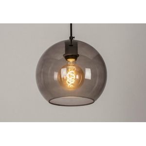 Lumidora Hanglamp 73539 - E27 - Zwart - Metaal - 25 cm