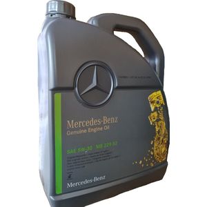 Mercedes Motor Olie 5W30 MB 229.52 OEM A000989700613