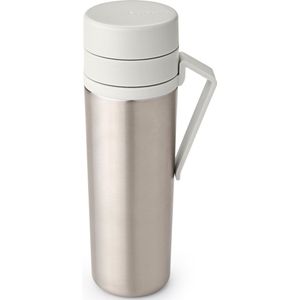 Brabantia Make & Take Thermosfles - Koffiebeker To Go - 500 ml - Light Grey