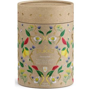 Pukka Kruidenthee - Thee - Favorieten Collectie - 30 theezakjes - 5 smaken - Geschenkverpakking
