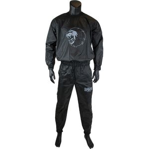 Super Pro Combat Gear Zweetpak/ Sweat Suit Zwart/Wit Large