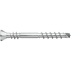 Wurth - ASSYplus 4 A2 P CSMR60 RVS klein vzk freesk RW - ASSY®plus 4 A2 P CSMR60 houtgevelschroef Roestvast staal A2 blank deeldraad met onderkopdraad verzonken kop 60° - x 200 st - Interne aandrijving RW20