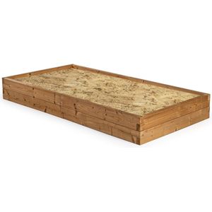 WITBOSCH - Zandbak - 210 x 107 x 25 cm - Duurzaam design - Thermowood