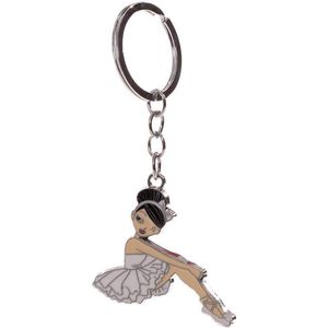 sleutelhanger Ballerina metaal