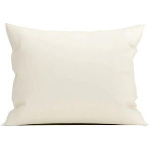 Papillon percale katoen kussenslopen set van 2 - 60 x 70 - Crème