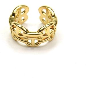 Ring Miss D Paris Goud | 18 karaat gouden plating | Messing | Buddha Ibiza