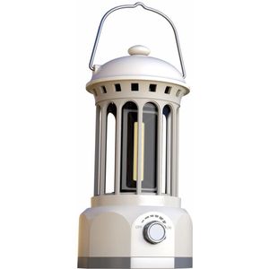 LED camp- Lamp – Tentlampen – Campinglampen – Buiten Lantaarn – Buitenverlichting – Buiten lamp - Retro outdoor camping lamp , traploos dimbaar, draadloos, oplaadbare batterij, USB, warm wit