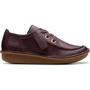 Clarks Funny Dream - dames veterschoen - rood - maat 42 (EU) 8 (UK)