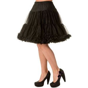 Banned - Walkabout Petticoat - Vintage - XL/XXL - Zwart