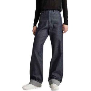 G-STAR Stray Ultra Straight Selvedge Jeans Met Hoge Taille - Dames - Raw Denim - W29 X L32
