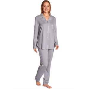 Feraud Pyjama Silky Look 3883032 Gris - maat 46