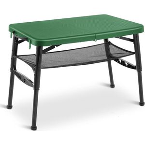 Lichtgewicht kampeertafel in hoogte verstelbaar, inklapbaar en draagbaar voor buiten - Kleine inklapbare tafel voor barbecue, balkon, werkbank, eettafel.