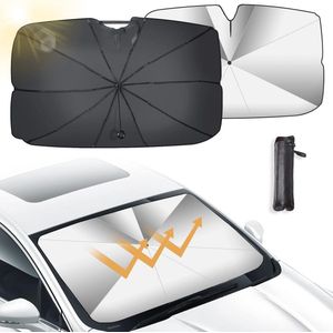 Zonwering Voorruit voor Auto - Opvouwbare UV-Bescherming 73 x 130 cm