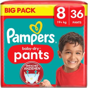 Pampers - Baby Dry Pants - Maat 8 - Small Pack - 36 stuks - 19+ KG