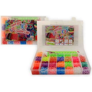 Loombandset - 2500 Stuks - Multi-Color