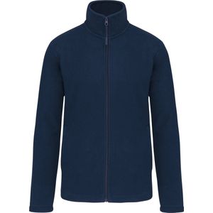 Microfleecevest met rits Kariban Navy blauw - maat M