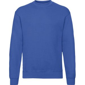 Royal Blue unisex sweater Classic Fruit of the Loom maat 3XL