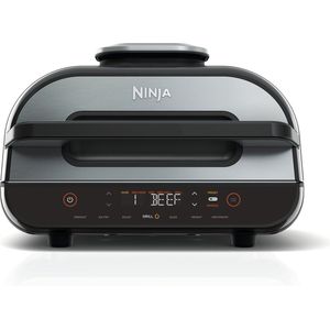 Ninja Foodi AG551EU - Multifunctionele Grill en Airfryer - 6 Kookfuncties - Inclusief Braadthermometer