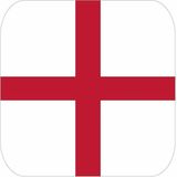 15x Bierviltjes Engelse vlag vierkant - Engeland vlag feestartikelen - Landen decoratie
