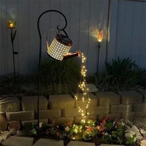 Solar Tuinlamp met grondspies – Solar tuinverlichting - Star Shower Solar Lights voor tuin | Gieter stijl