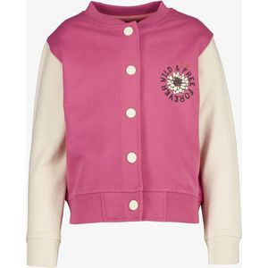 TwoDay meisjes baseball vest roze wit - Maat 170