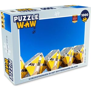 Puzzel Rotterdam - Kubus - Woning - Legpuzzel - Puzzel 1000 stukjes volwassenen