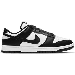 Nike Dunk Low Retro Heren Sneakers - White/Black-White - Maat 46