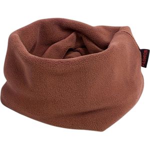 Livano Nekwarmer - Heren - Dames - Fleece - Motor - Bandana - Masker - Colsjaal - Winter - Sjaal - Gewatteerd - Winter - Bruin