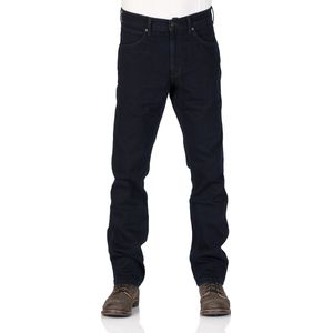 Wrangler Greensboro Heren Tapered Fit Jeans Zwart - Maat W30 X L34