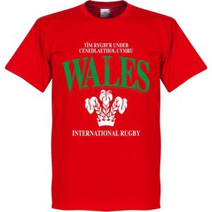 Wales Rugby T-Shirt - Rood - Kinderen - 116