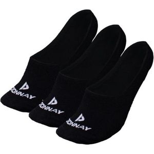 Donnay Footies - Enkelsokjes - 3 paar - Black (020) - maat 39-42