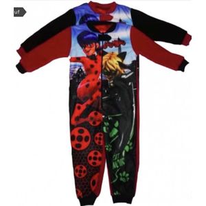 Miraculous Ladybug pyjama - onesie - Maat 122 / 7 jaar