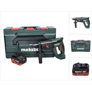 Metabo KH 18 LTX 24 accu combihamer 18 V 2,1 J SDS plus + 1x accu 5,5 Ah + metaBOX - zonder lader