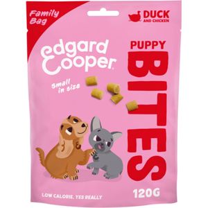 Edgard & Cooper Puppy Bite S Eend & Kip 120 gr